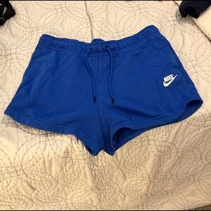 Nike Royal Blue Sweatshorts